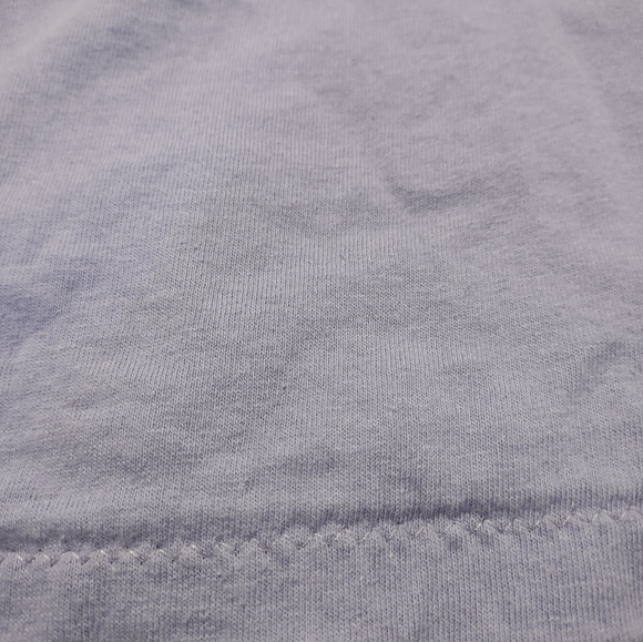 Vintage Anvil Purple Bedazzled Top Single Stitch Large Casual Shooting Star - Picture 5 of 6